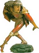 Escultura de bailarín moro