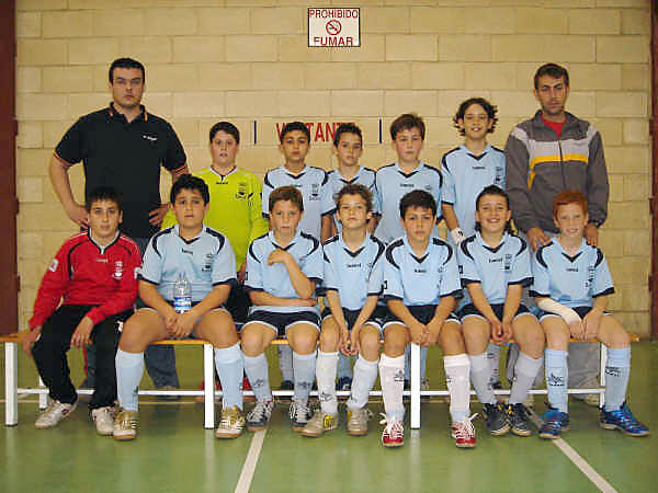 Plantilla del equipo Alevín, temporada 2006-2007