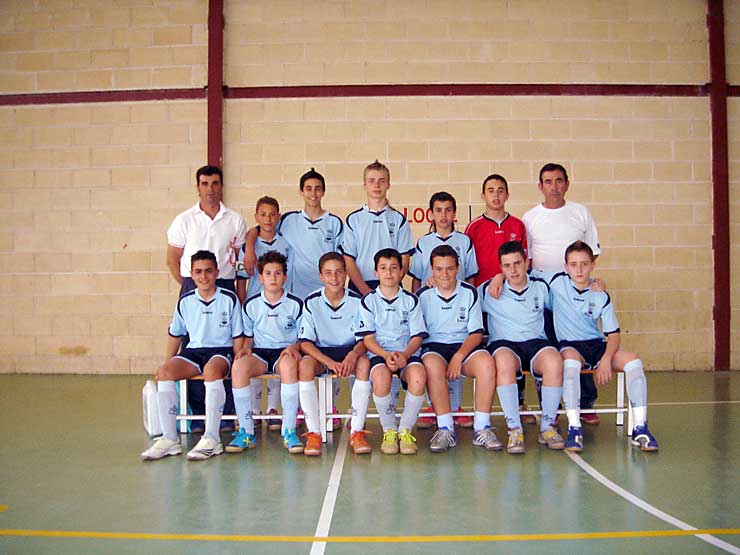 Plantilla del equipo Infantil, temporada 2006-2007