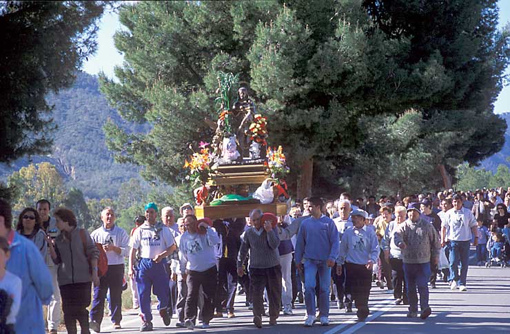 Romería al final de "el puerto"