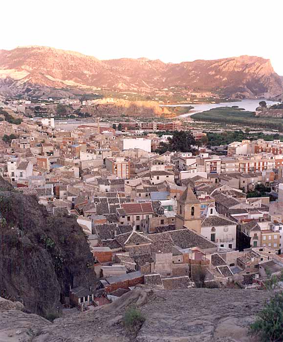 Vista desde escaleras de subida al Castillo