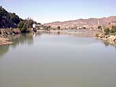 Vista desde la presa
