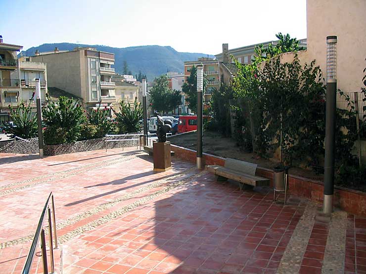 Zona ajardinada