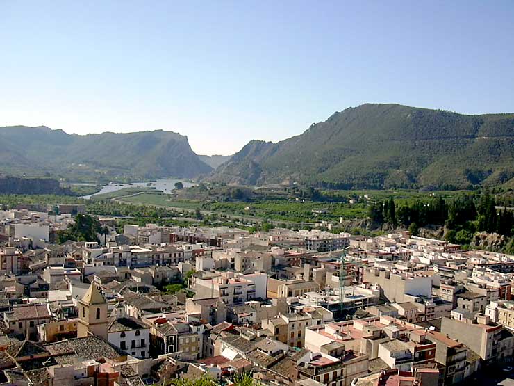 Vista parcial desde el mirador del Castillo