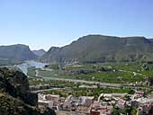 Vista parcial desde el mirador de la Virgen Blanca